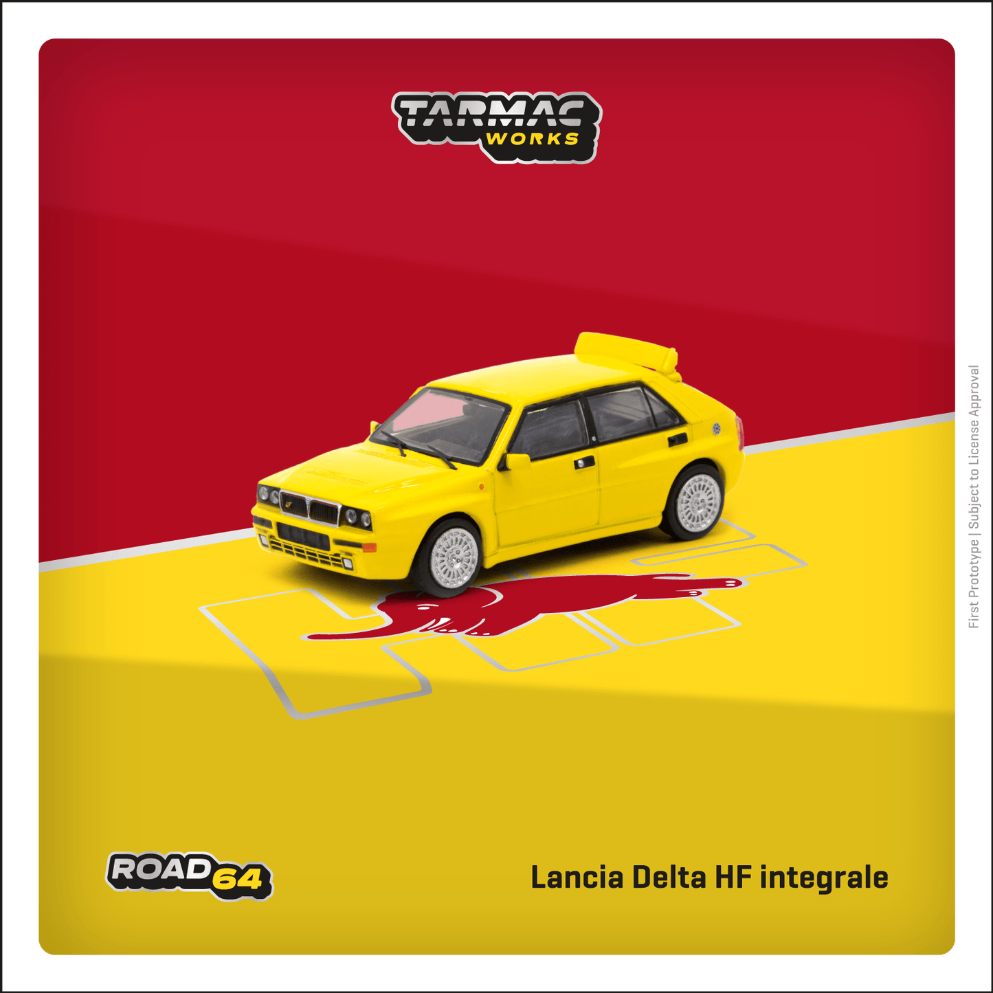 Tarmac Works 1/64 Lancia Delta HF Integrale Giallo Ginestra - ROAD64