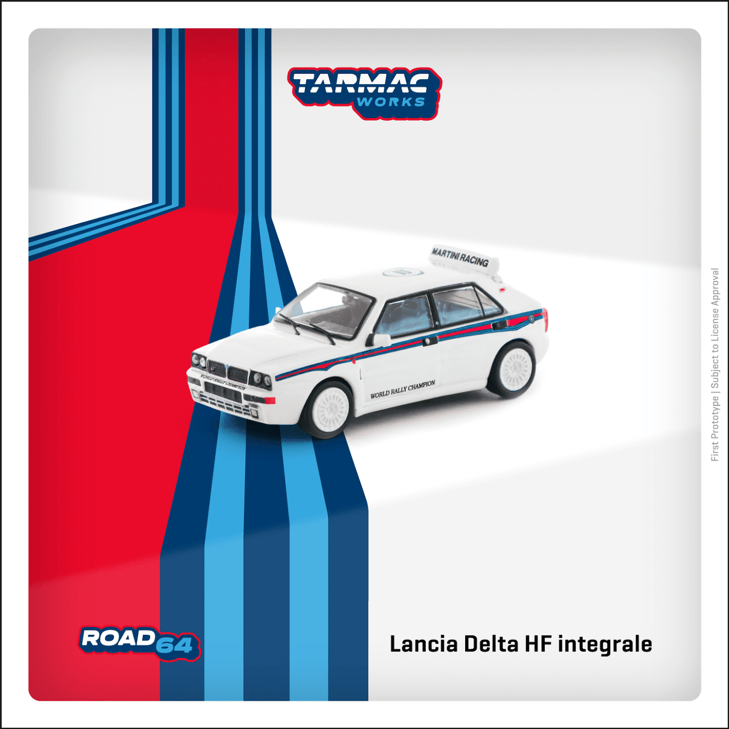 Tarmac Works 1/64 Lancia Delta HF Integrale Martini 6 - ROAD64