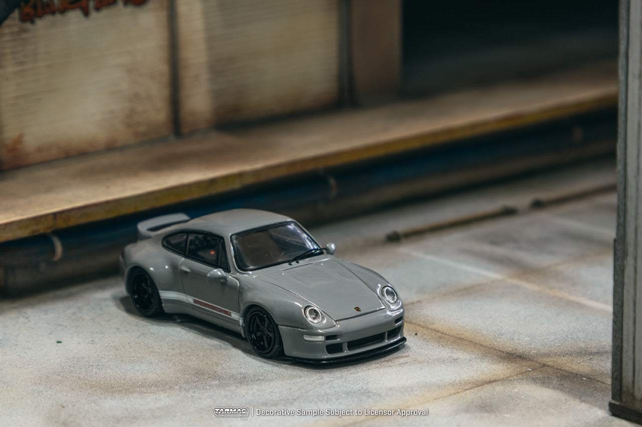 Tarmac Works 1:64 Porsche 993 Remastered By Gunther Werks Grey - ROAD64