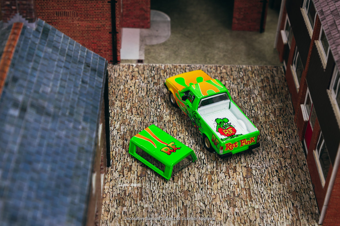 Tarmac Works X Schuco 1/64 Volkswagen Caddy - Rat Fink - COLLAB64