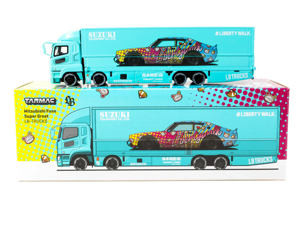 Tarmac Works 1/64 Mitsubishi Fuso Super Great LB-TRUCKS- TRUCK64