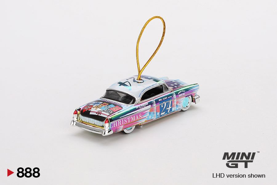 Mini GT 1:64 Lincoln Capri Christmas Hot Rod by Tim Sadchikov 2024 Christmas Edition (MGT00888-L)