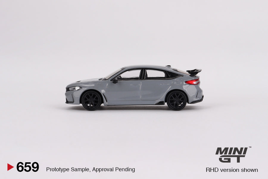 Mini GT 1:64 Honda Civic Type R Sonic Gray Pearl 2023 (MGT00659-CH)