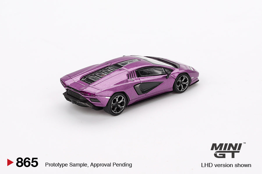 Mini GT 1:64 Lamborghini Countach LPI 800-4 Viola 30th (MGT00865-CH)