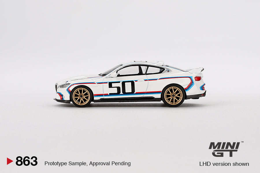 Mini GT 1:64 BMW 3.0 CSL White (MGT00863-CH)