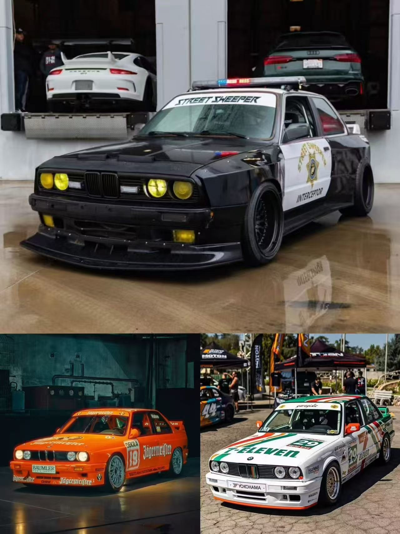 Street Weapon 1:64 BMW M3 E30 Live to Offend LTO Custom 7-11 Seven Eleven