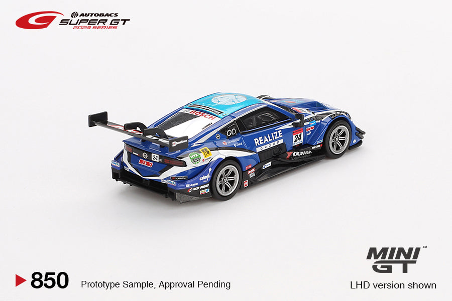 Mini GT 1:64 Nissan Z GT500 #24 "REALIZE CORPORTATION ADVAN Z" KONDO RACING 2023 SUPER GT SERIES (MGT00850-BL)