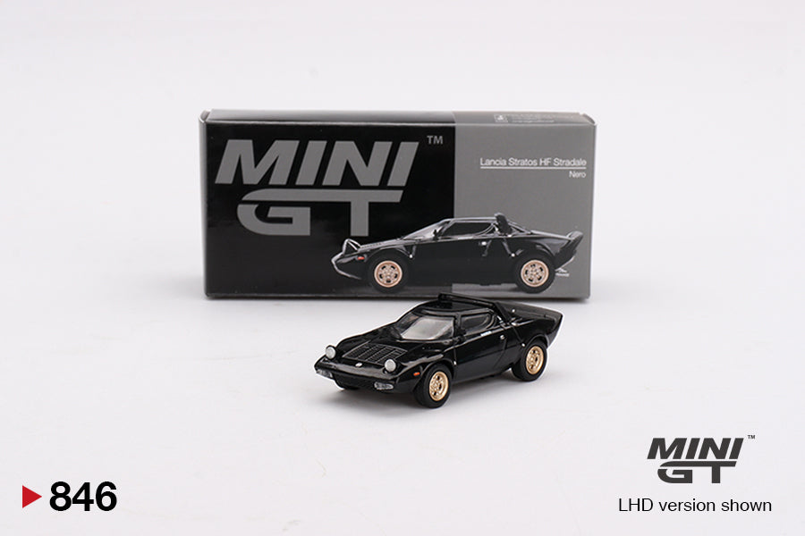 Mini GT 1:64 Lancia Stratos HF Stradale Nero (MGT00846-CH)