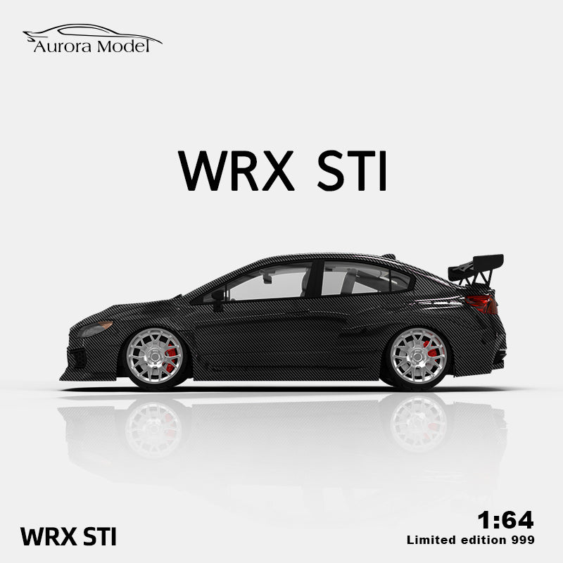 Aurora Model 1/64 Subaru WRX STI Full Carbon Limited Edition