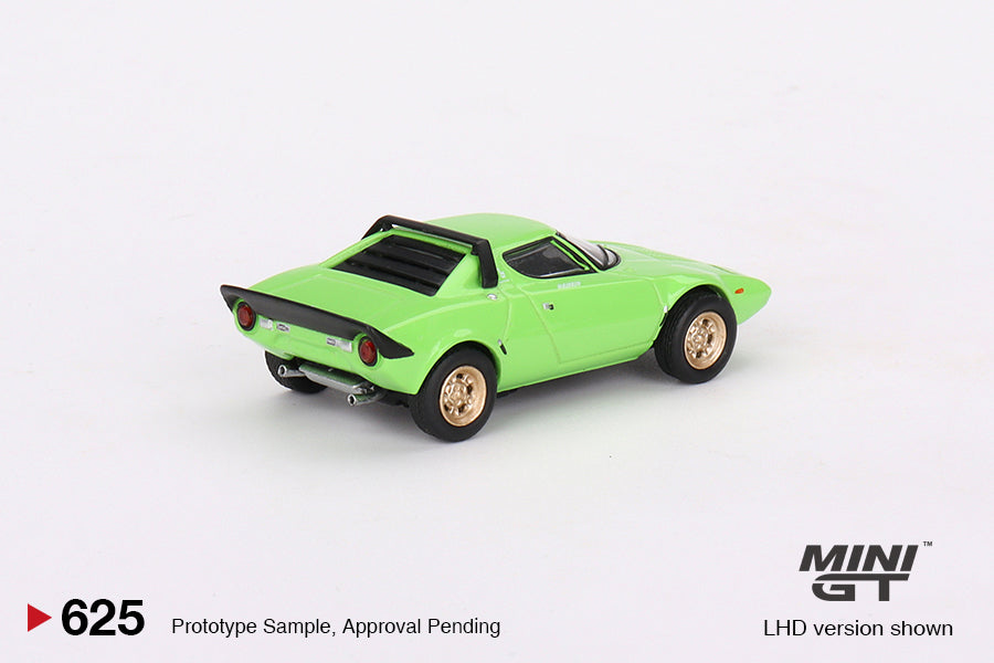 Mini GT 1:64 Lancia Stratos HF Stradale Verde Chiaro LHD (MGT00625-CH)