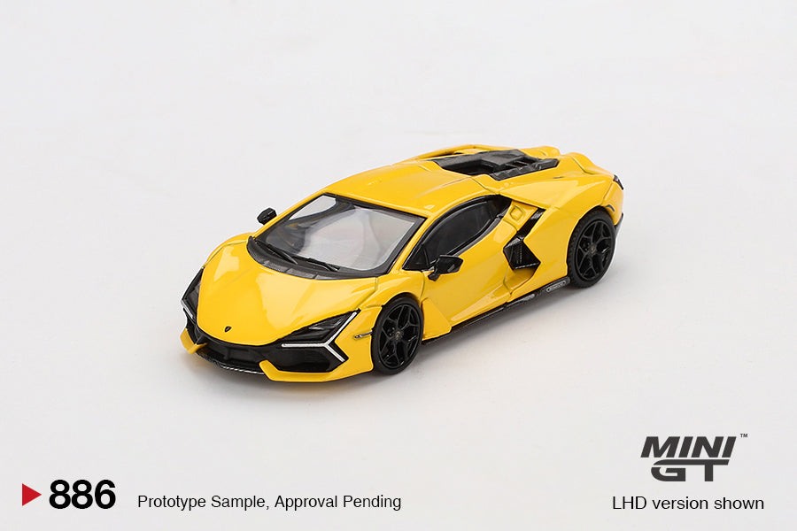 Mini GT 1:64 Lamborghini Revuelto Giallo (MGT00886-CH)