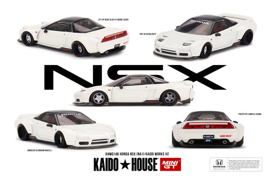 Mini GT 1:64 Honda NSX (NA1) Kaido WORKS V2 KaidoHouse (KHMG148)