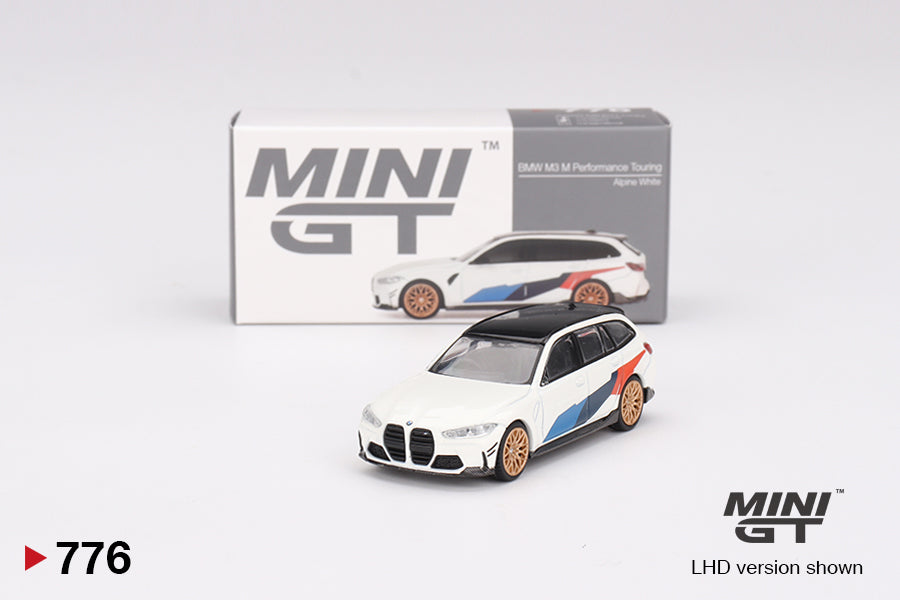Mini GT 1:64 BMW M3 M Performance Touring Alpine White (MGT00776-L)