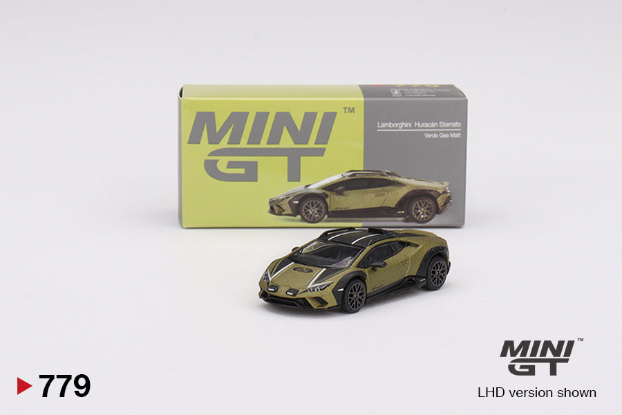 Mini GT 1:64 Lamborghini Huracán Sterrato Verde Gea Matt (MGT00779-CH)