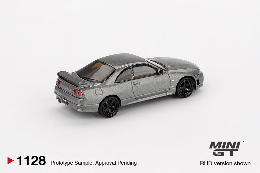 Mini GT 1:64 NISSAN Skyline GT-R Dark Metal Gray (NISMO BCNR33 CRS Version) (MGT01128-CH)