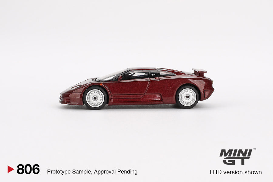 Mini GT 1:64 Bugatti EB110 GT Dark Red Metallic (MGT00806-CH)