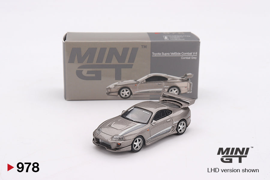 Mini GT 1:64 Toyota Supra VeilSide Combat V-II Combat Grey (MGT00978-CH)
