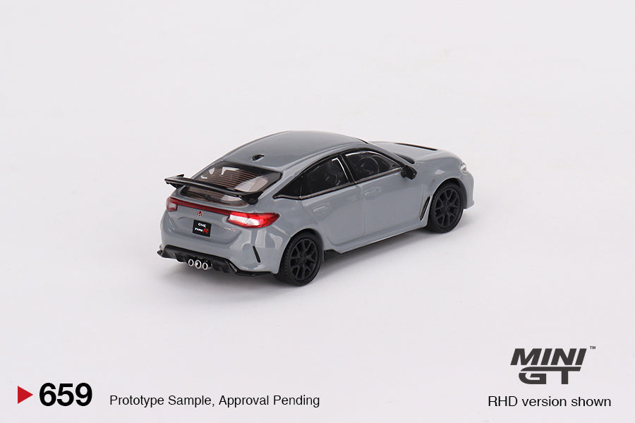 Mini GT 1:64 Honda Civic Type R Sonic Gray Pearl 2023 (MGT00659-CH)