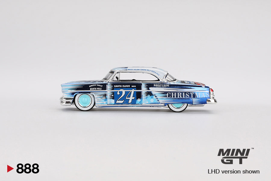 Mini GT 1:64 Lincoln Capri Christmas Hot Rod by Tim Sadchikov 2024 Christmas Edition (MGT00888-L)