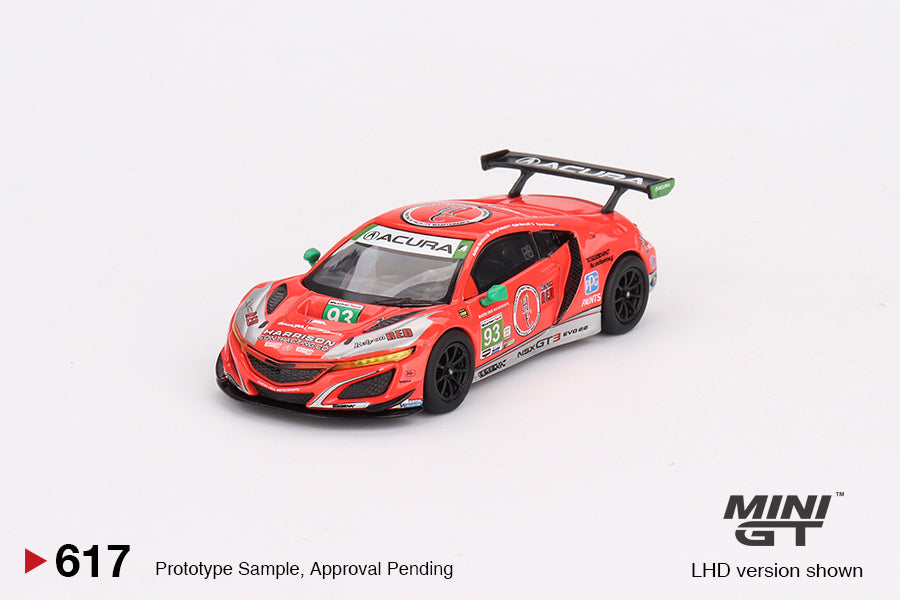 Mini GT 1:64 Acura NSX GT3 EVO22 #93 2023 IMSA Daytona 24 Hrs LHD (MGT00617-CH)