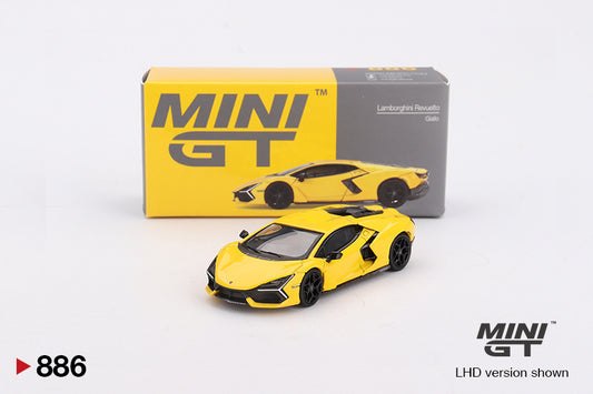Mini GT 1:64 Lamborghini Revuelto Giallo (MGT00886-CH)