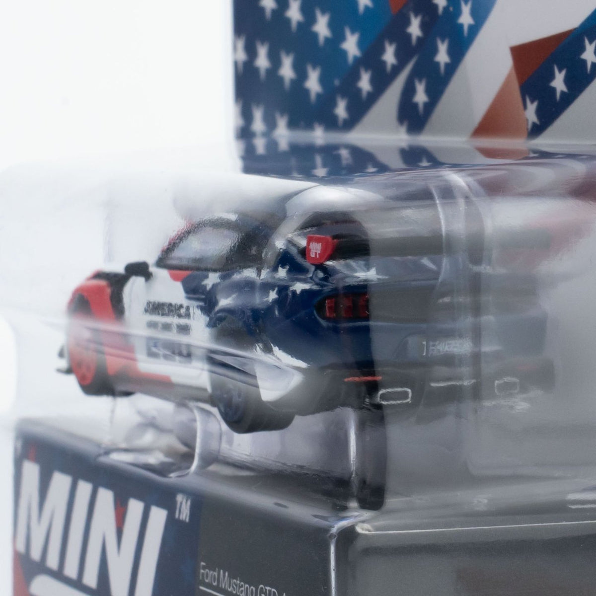 Mini GT 1:64 Ford Mustang GTD America 250 USA Exclusive (MGT01301-BLCH)
