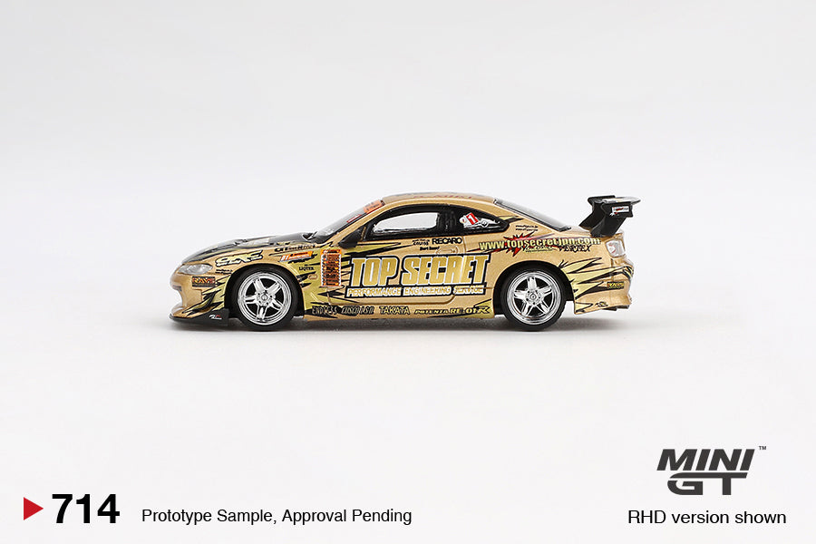 Mini GT 1:64 Nissan Silvia (S15) Top Secret D1GP (MGT00714-BL)