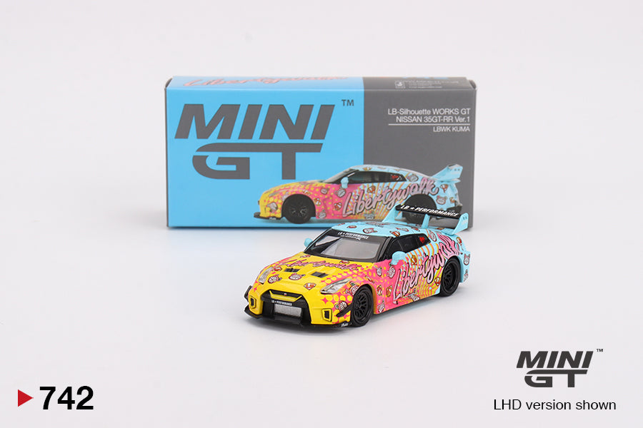 Mini GT 1:64 LB-Silhouette WORKS GT NISSAN 35GT-RR Ver.1 LBWK KUMA (MGT00742-CH)