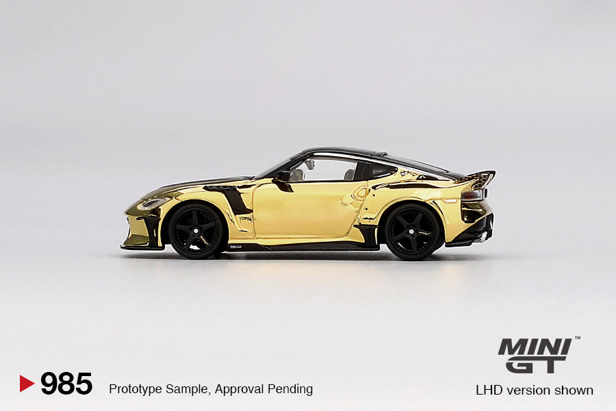 Mini GT 1:64 Nissan Z VeilSide FFZ400 Gold Chrome (MGT00985-CH)