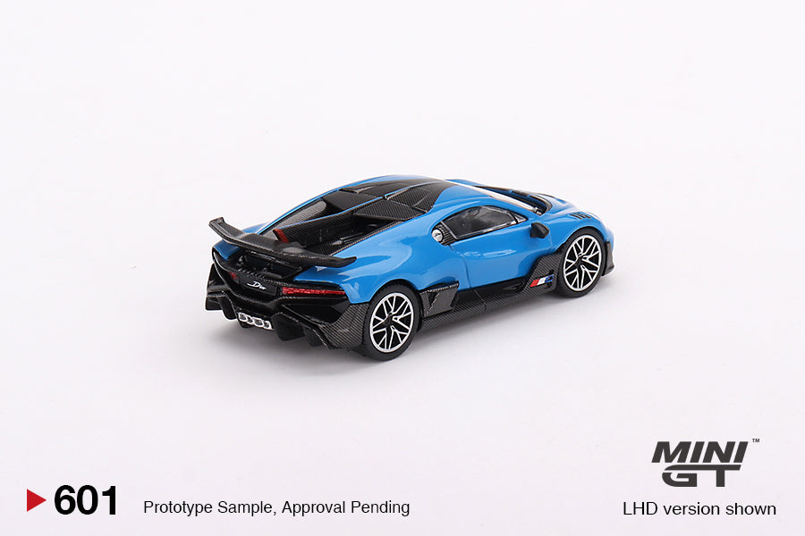 Mini GT 1:64 Bugatti Divo Blu Bugatti LHD (MGT00601-CH)