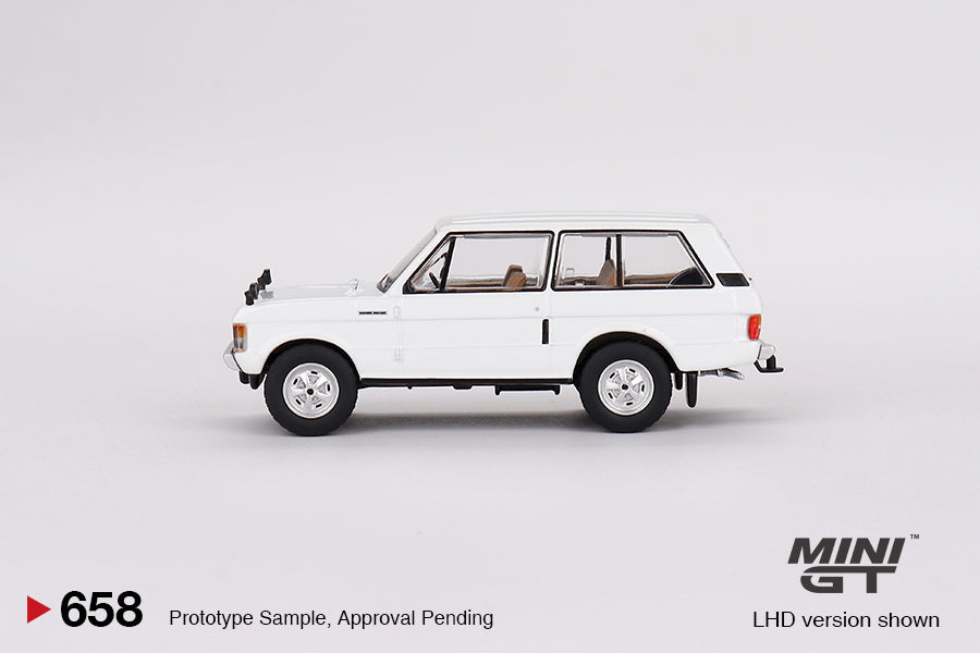 Mini GT 1:64 Land Rover Range Rover Davos White LHD (MGT00658-CH)