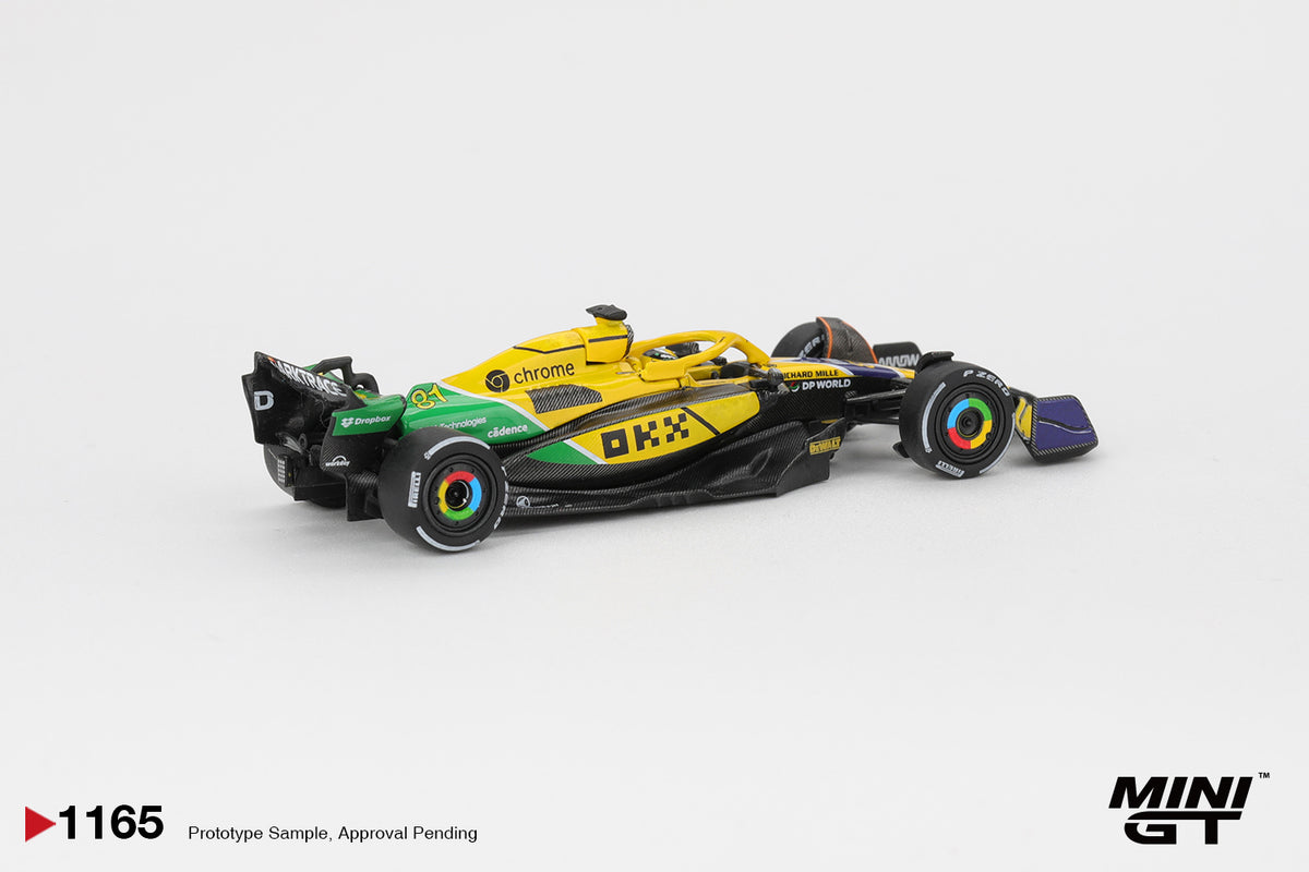 Mini GT 1:64 McLaren MCL38 #81 Oscar Piastri 2024 F1 Monaco GP 2nd Place (MGT01165-CH)