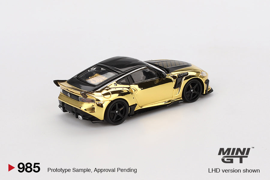 Mini GT 1:64 Nissan Z VeilSide FFZ400 Gold Chrome (MGT00985-CH)