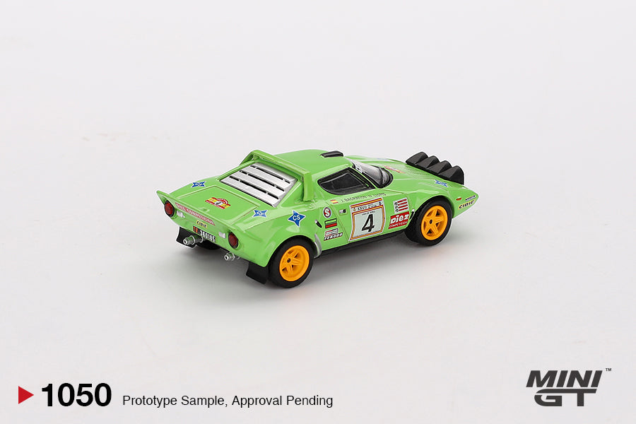 Mini GT 1:64 Lancia Stratos HF #4 1979 Spanish Rally Champion (MGT01050-CH)