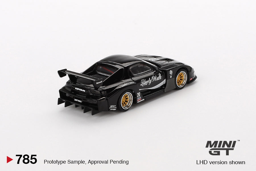 Mini GT 1:64 MAZDA RX-7 LB-Super Silhouette Liberty Walk Black (MGT00785-CH)