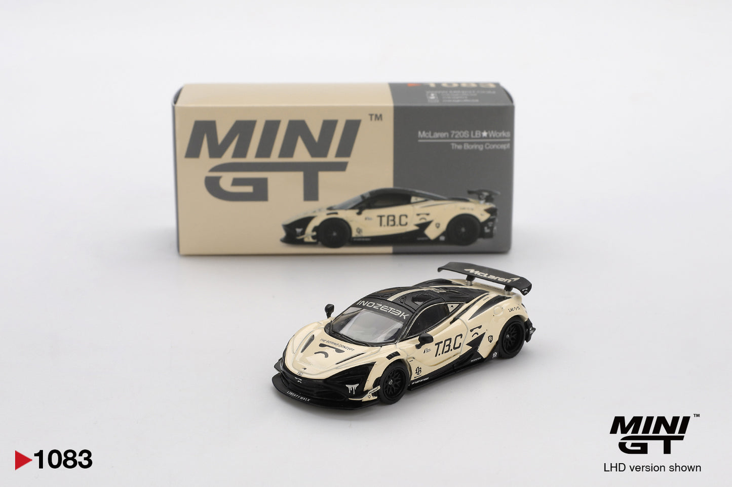 Mini GT 1:64 McLaren 720S LB★Works The Boring Concept (MGT01083-CH)