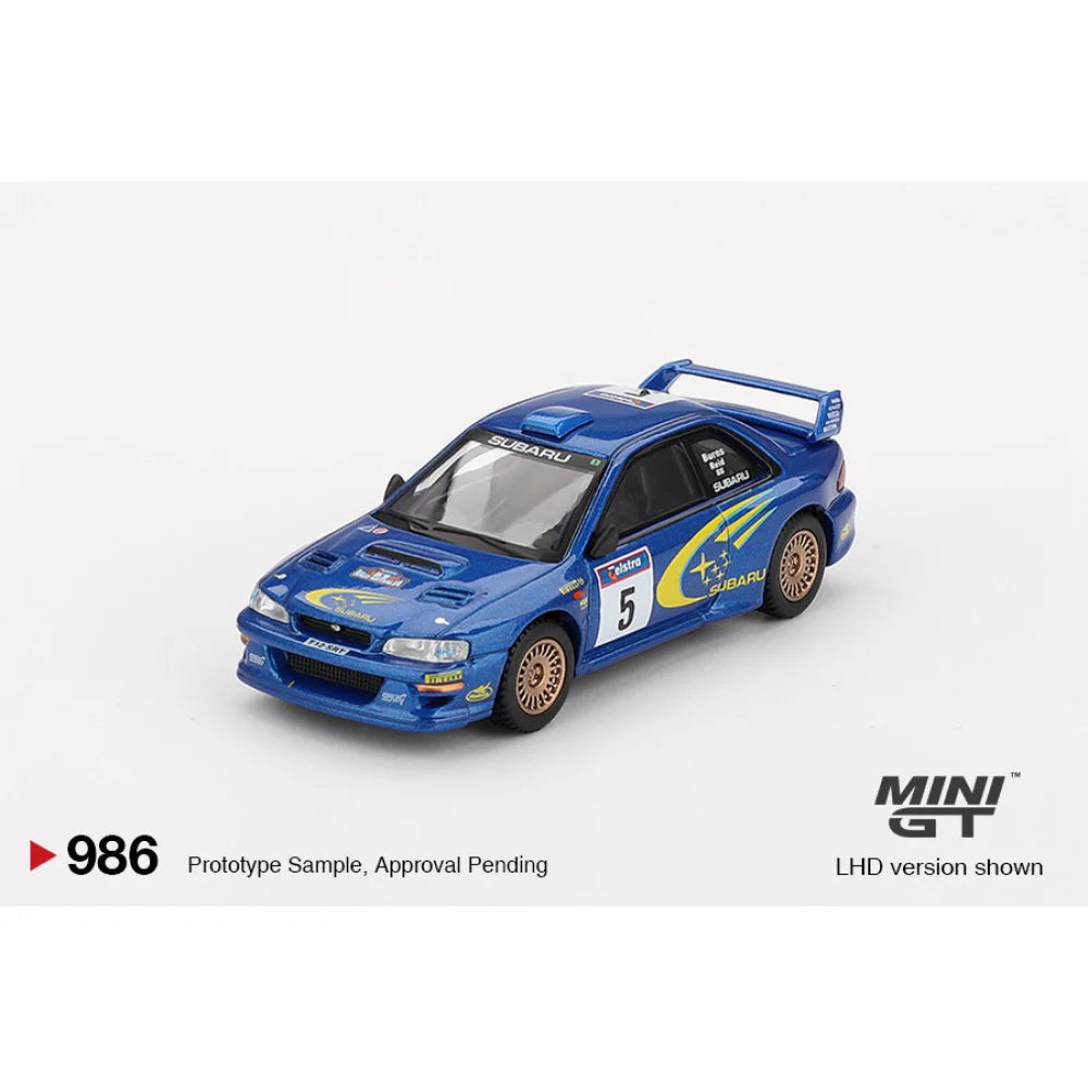 Mini GT 1:64 Subaru Impreza WRC99 1999 Rally Australia Winner #5 LHD (AUSTRALIA EXCLUSIVE) (MGT00986-L)