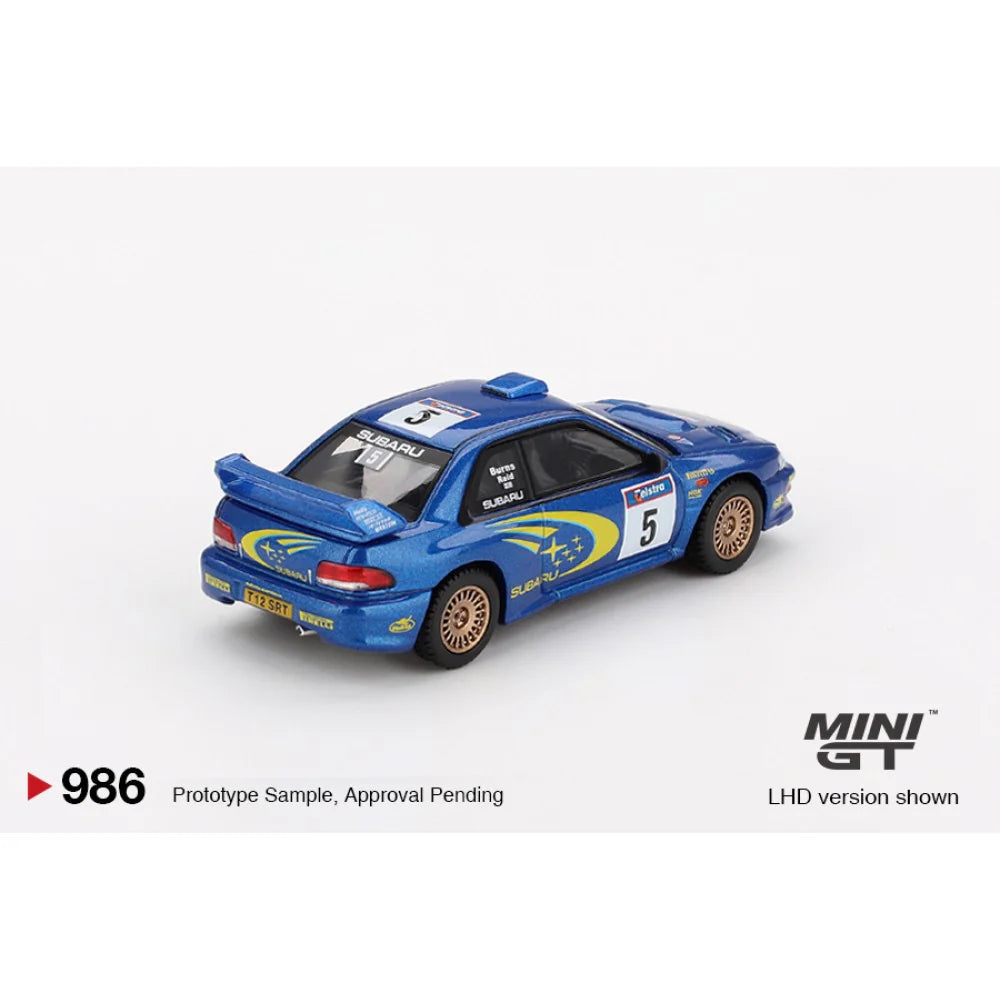 Mini GT 1:64 Subaru Impreza WRC99 1999 Rally Australia Winner #5 LHD (AUSTRALIA EXCLUSIVE) (MGT00986-L)