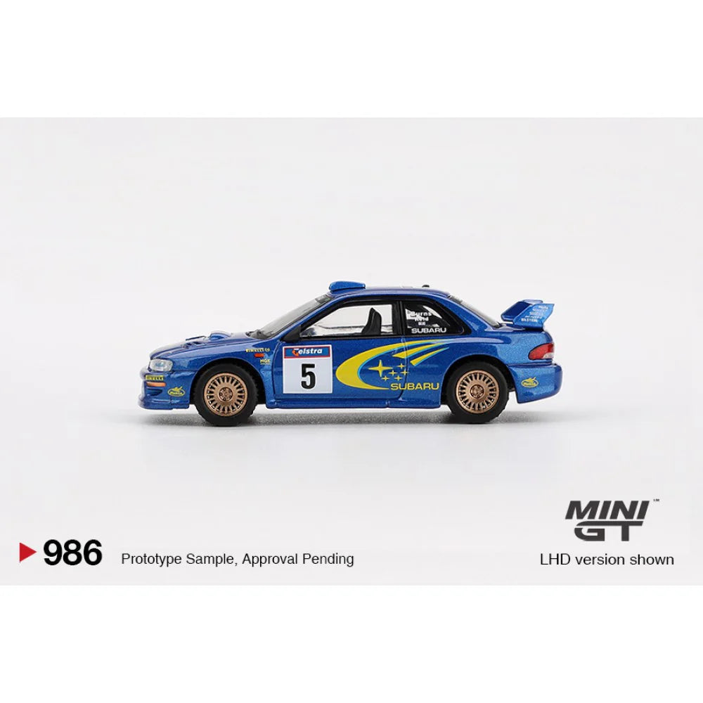 Mini GT 1:64 Subaru Impreza WRC99 1999 Rally Australia Winner #5 LHD (AUSTRALIA EXCLUSIVE) (MGT00986-L)