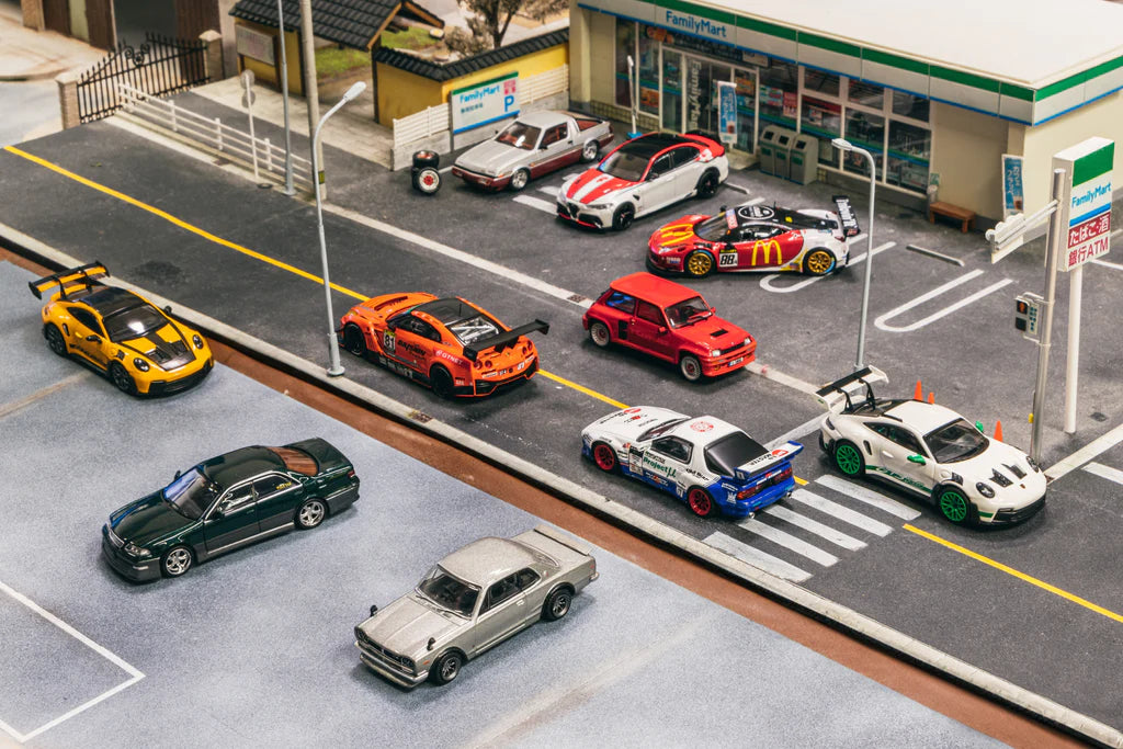 Tarmac Works 1/64 Pandem Mazda RX-7 FC3S Drift - HOBBY64