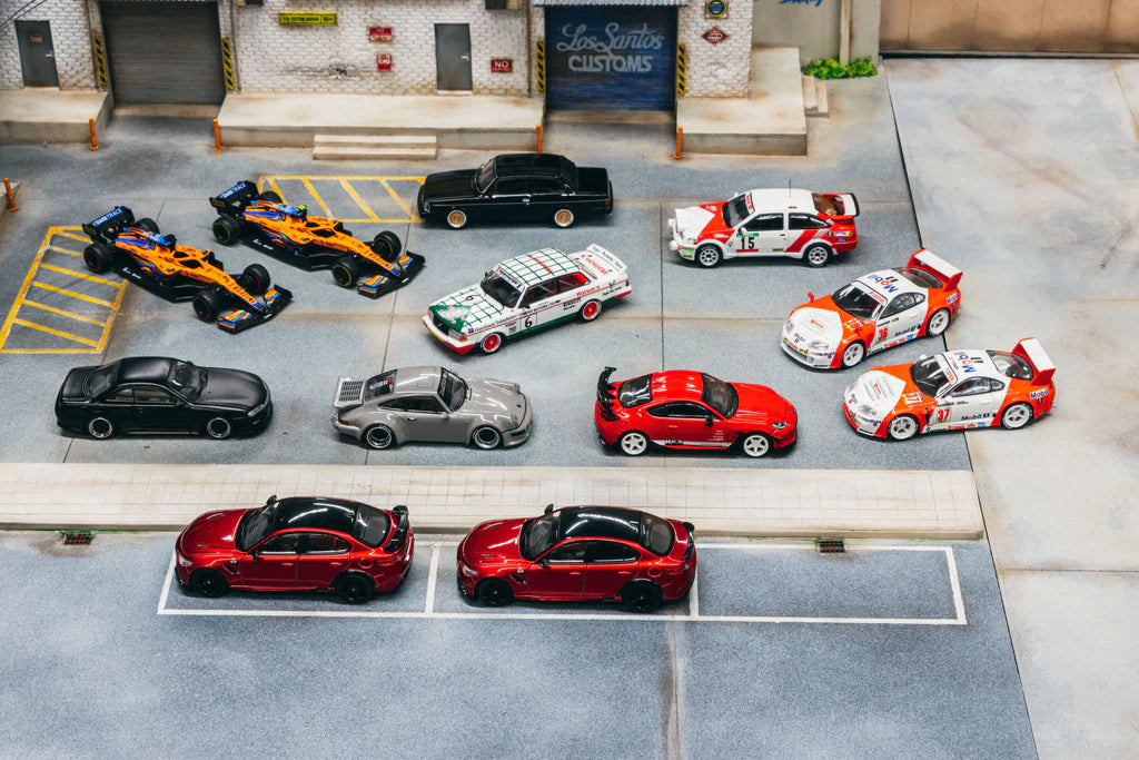 Tarmac Works 1/64 HKS Toyota GR86 Red - GLOBAL64