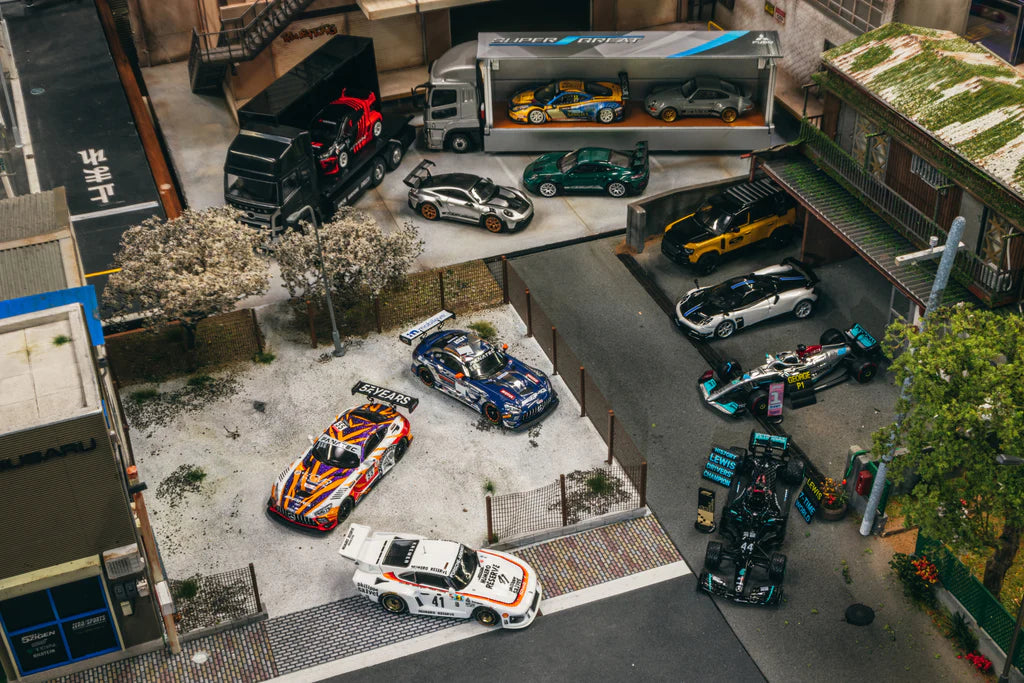 Tarmac Works X iXO Models 1/64 Ferrari 458 Italia GT3 GT Asia 2016 #12 - HOBBY64