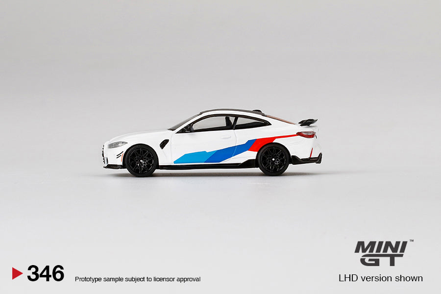 Mini GT- 1/64 BMW M4 M-Performance (G82) Alpine White RHD (MGT00346-R)