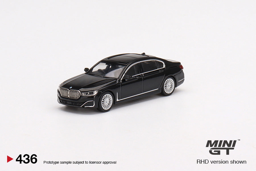 Mini GT- 1/64 BMW 750Li xDrive Black Sapphire 7 Series RHD (MGT00436-R)