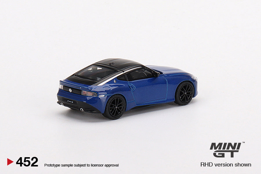 Mini GT-1/64 Nissan Fairlady Z Version ST 2023 Seiran Blue RHD (MGT00452-R)