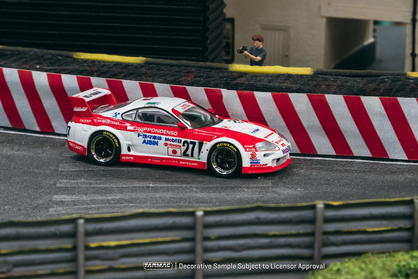 Tarmac Works 1/64 Toyota Supra GT 24h of Le Mans 1995 #27 - HOBBY64