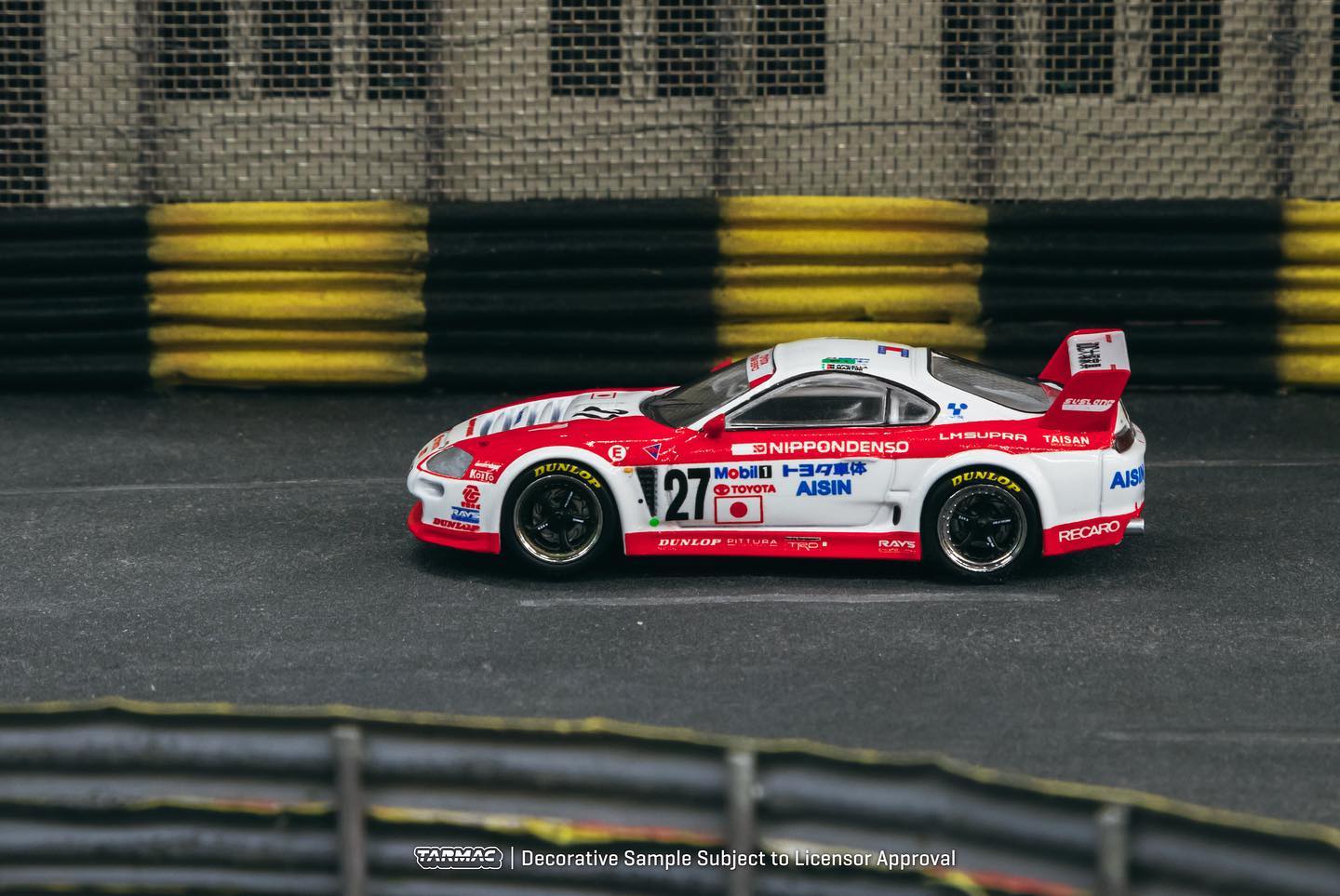 Tarmac Works 1/64 Toyota Supra GT 24h of Le Mans 1995 #27 - HOBBY64