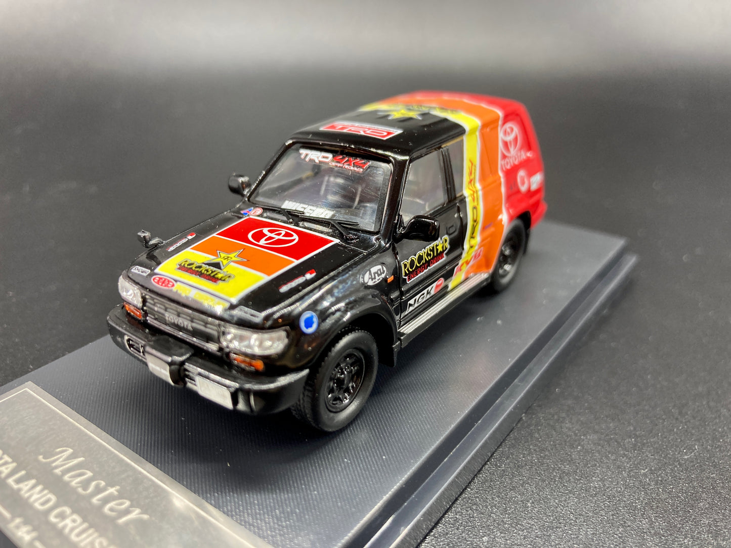 Master Model- 1/64 Toyota Land Cruiser LC80 TRD Edt. Rally SUV Diecast Model Car