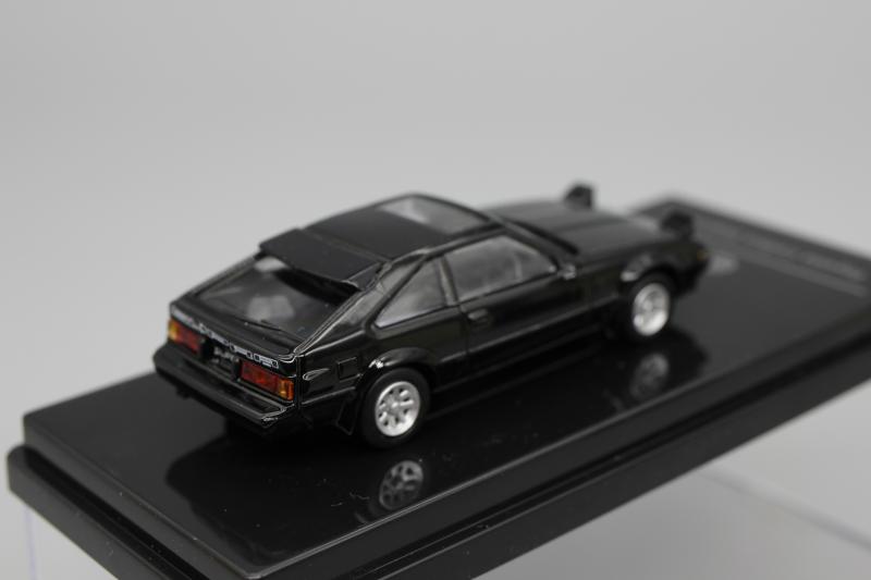 PARA64 1/64 Toyota Celica Supra XX Black 1984 Diecast Model Car (Lights Up RHD)