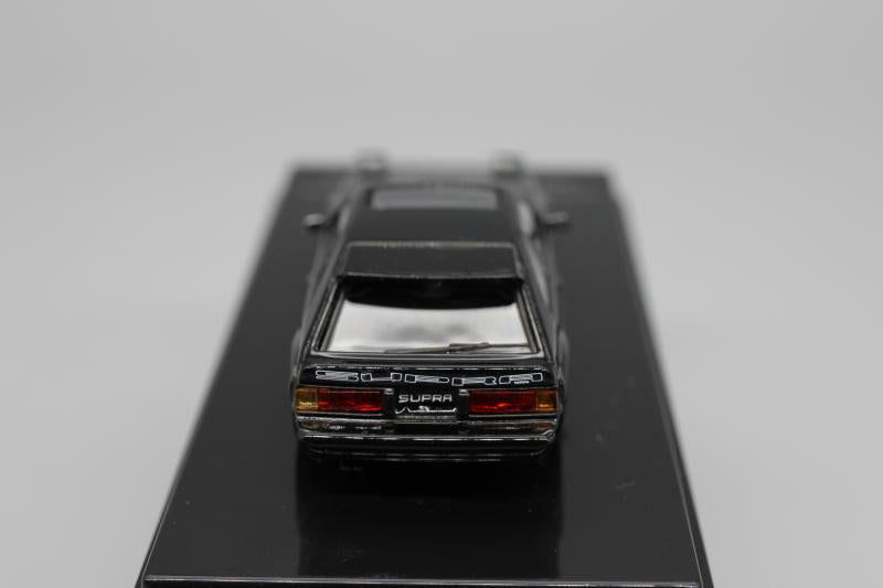PARA64 1/64 Toyota Celica Supra XX Black 1984 Diecast Model Car (Lights Up RHD)